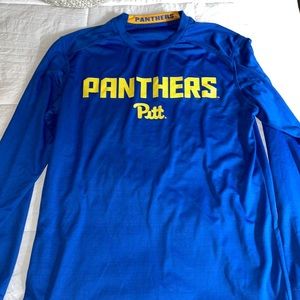 Pitt panthers men’s long sleeve athletic material